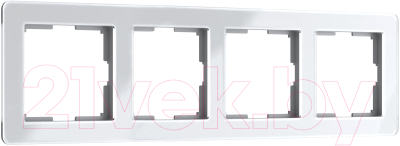 Рамка для выключателя Werkel Acrylic W0042701 (белый)
