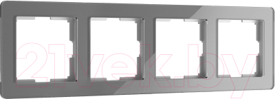 Рамка для выключателя Werkel Acrylic W0042704 (графит)