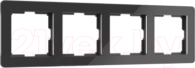 Рамка для выключателя Werkel Acrylic W0042708 (черный)