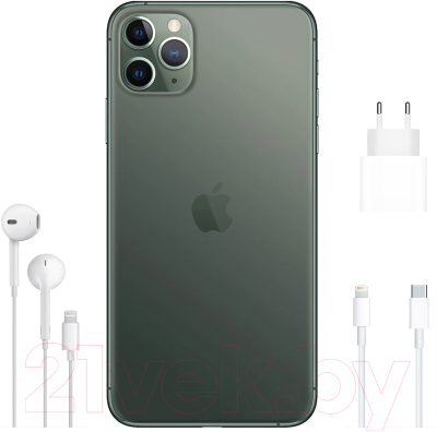 Смартфон Apple iPhone 11 Pro Max 64GB / 2CMWHH2 восстановленный Breezy Грейд C (полуночный зеленый)
