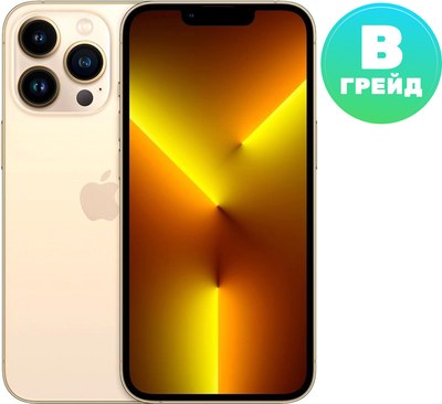 Смартфон восстановленный Apple iPhone 13 Pro 256GB Flip Грейд B (золото) - 