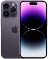 Смартфон Apple iPhone 14 Pro 128GB / 2BMQ0G3 восстановленный Breezy Грейд B (темно-фиолетовый) - 