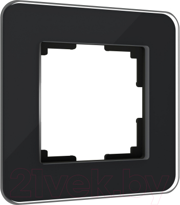 Рамка для выключателя Werkel Elite W0012448 (черный/стекло)