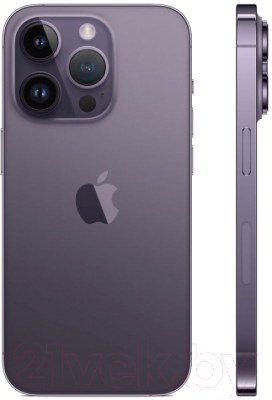 Смартфон Apple iPhone 14 Pro 256GB / 2BMQ1F3 восстановленный Breezy Грейд B (темно-фиолетовый)