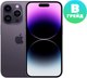 Смартфон восстановленный Apple iPhone 14 Pro 256GB Flip Грейд B (темно-фиолетовый) - 