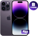 Смартфон восстановленный Apple iPhone 14 Pro 256GB Flip Грейд B (темно-фиолетовый) - 