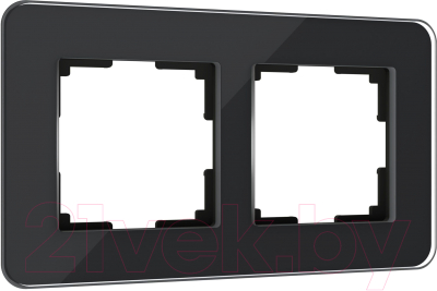 Рамка для выключателя Werkel Elite W0022448 (черный/стекло)