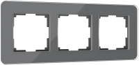 Рамка для выключателя Werkel Elite W0032440 (графит/стекло) - 