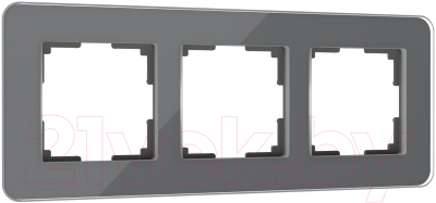 Рамка для выключателя Werkel Elite W0032440 (графит/стекло)