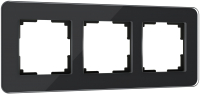 Рамка для выключателя Werkel Elite W0032448 (черный/стекло) - 