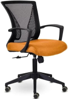 Кресло офисное UTFC Энжел СН-800 (TW-01/Е105-к/черный/оранжевый) - 