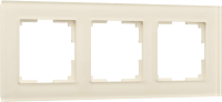 Рамка для выключателя Werkel Favorit W0031141 (молочный/стекло) - 