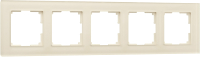 Рамка для выключателя Werkel Favorit W0051141 (молочный/стекло) - 