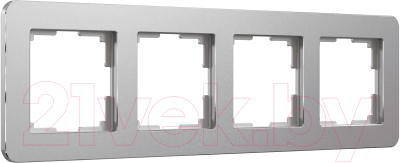 Рамка для выключателя Werkel Platinum W0042606 (алюминий)