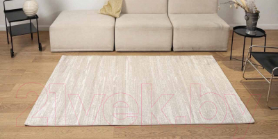 Коврик Radjab Carpet Портфолио Прямоугольник 04580D / 8658RK (0.8x1.5, Cream/Cream)