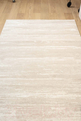 Ковер Radjab Carpet Портфолио Прямоугольник 04580D / 8603RK (1x2, Cream/Cream)