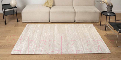 Ковер Radjab Carpet Портфолио Прямоугольник 04580D / 8603RK (1x2, Cream/Cream)