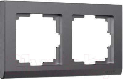 Рамка для выключателя Werkel Stark W0021864 (графит матовый)