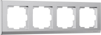 Рамка для выключателя Werkel Stark W0041865 (серебряный матовый) - 