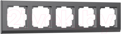 Рамка для выключателя Werkel Stark W0051864 (графит матовый)