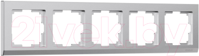 Рамка для выключателя Werkel Stark W0051865 (серебряный матовый)