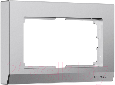Рамка для выключателя Werkel Stark W0081865 (серебряный матовый)