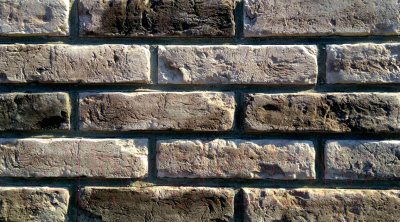 Декоративный камень гипсовый Baastone Кирпич Этна 102 (260x65х10-14)