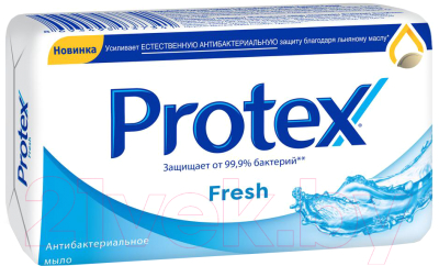 Мыло твердое PROTEX Fresh антибактериальное (90г)