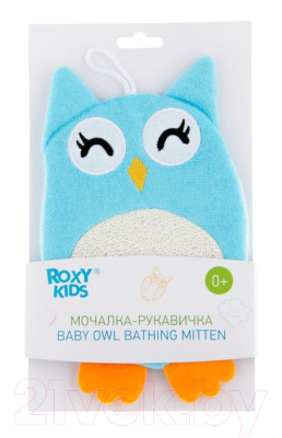 Мочалка для тела Roxy-Kids Baby Owl / RBS-003