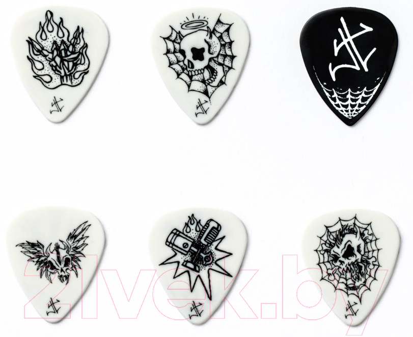 Набор медиаторов Dunlop Manufacturing James Hetfield 88 / JPH01T088