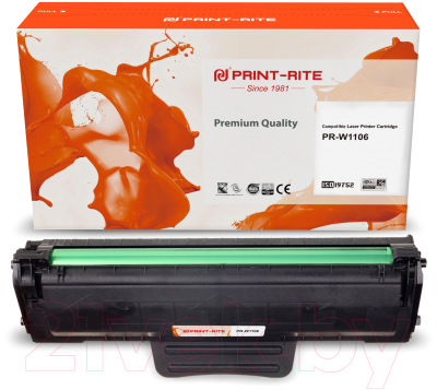 Тонер-картридж Print-Rite TFHB9GBPU1J / PR-W1106