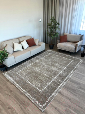 Ковер Radjab Carpet Анталия Прямоугольник RS26A / 9167RK (2.4x3.4, Dark Vizon/Vizon)