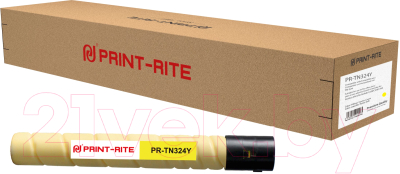 Тонер-картридж Print-Rite TFK909YPRJ / PR-TN324Y