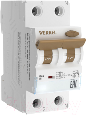 Дифференциальный автомат Werkel W922P326
