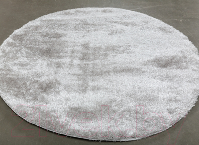 Ковер Radjab Carpet Паффи Шагги Круг 6340RK (3x3, Grey)