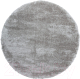 Коврик Radjab Carpet Паффи Шагги Круг P001A / 6336RK (1.2x1.2, Grey) - 