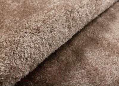 Коврик Radjab Carpet Паффи Шагги Круг P001A / 6364RK (0.8x0.8, Vizon)