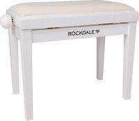 Банкетка для музыкантов Rockdale Rhapsody 131 SV White Gloss / A172214 (белый глянцевый) - 