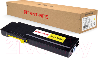 Тонер-картридж Print-Rite TFX975YPRJ / PR-106R03533