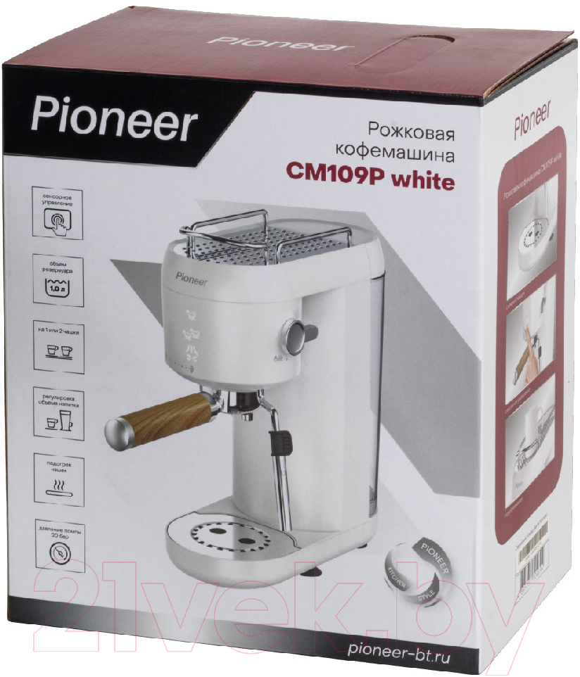 Кофеварка эспрессо Pioneer CM109P