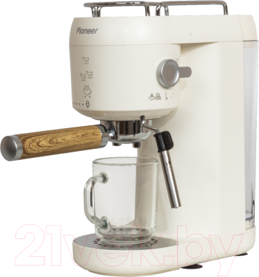Кофеварка эспрессо Pioneer CM109P (белый)