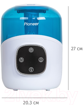 Ультразвуковой увлажнитель воздуха Pioneer HDS32 (синий)
