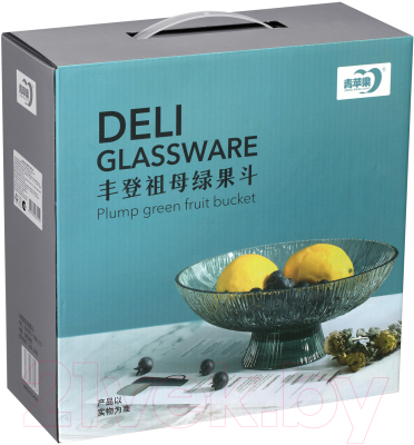 Фруктовница Deli Glass EX6001-10B/L1G