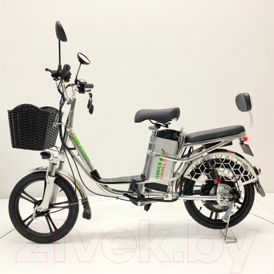 Электровелосипед Green Camel Транк 18 V8 Pro DD R18 250W 60v 20Ah (гидравлика/двухподвесный)