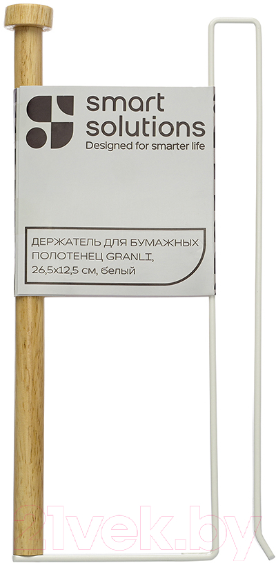 Держатель бумажных полотенец Smart Solutions Granli / SS0000134 (белый) — фото 4