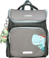 Школьный рюкзак Lorex Kids Classic. Dino / LXKBPCL-DN (серый) - 
