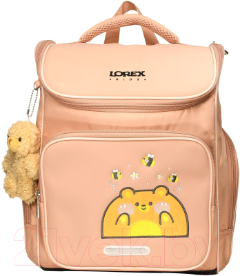 Школьный рюкзак Lorex Kids Classic. Bear / LXKBPCL-CB (бежевый)