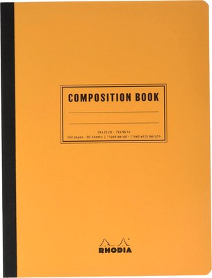 Записная книжка Rhodia Classic / 119248C (80л, оранжевый)