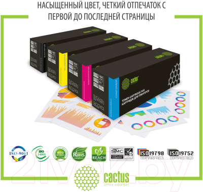 Изображение товара Тонер-картридж Cactus CS-VL7020C