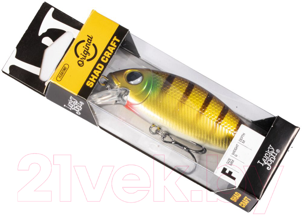 Воблер Lucky John Original Shad Craft F 07.00/A010 / LJO1107F-A010 — фото 3